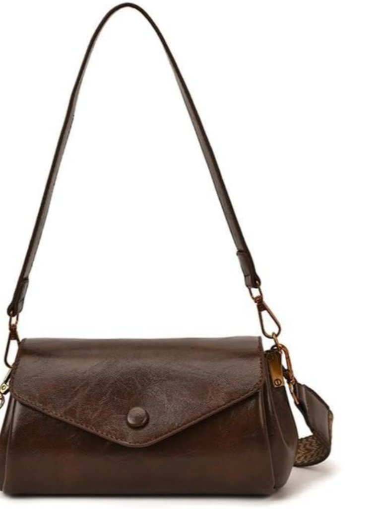Crossbody Bags For Women Small Leather Mini Purse Retro Hobo Shoulder Handbag